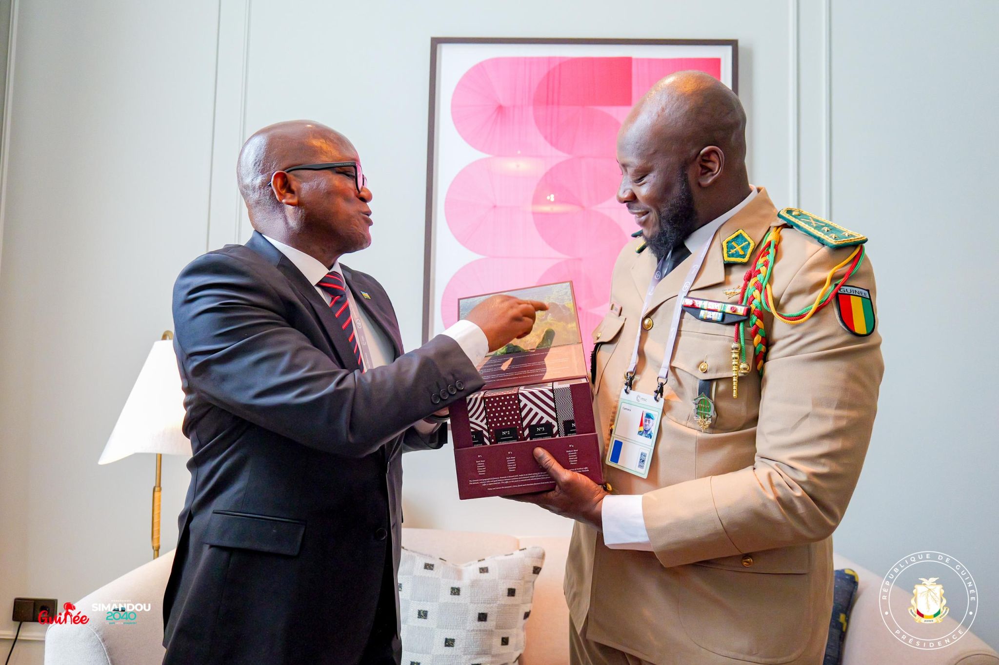 MUNICH : La mission de travail conduite par le Ministre Secrétaire Général de la Présidence poursuit ses consultations à Munich en marge de la conférence sur la sécurité