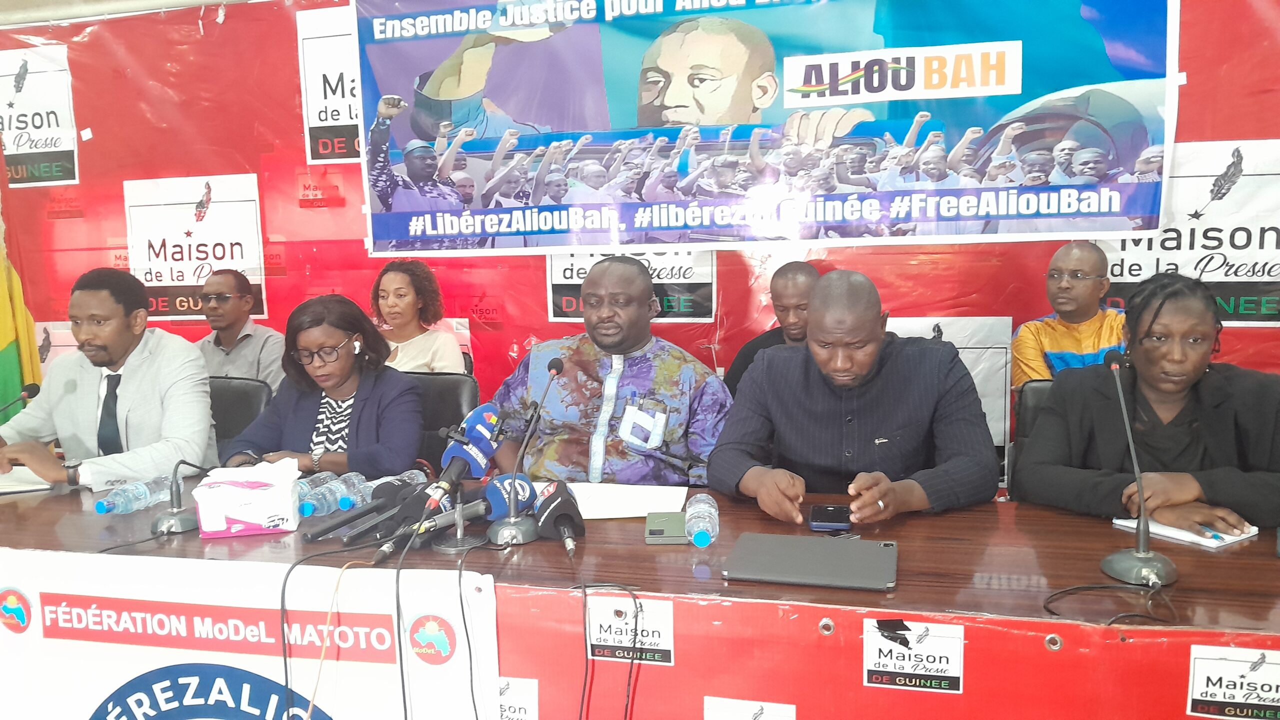 Le collectif des avocats de Aliou