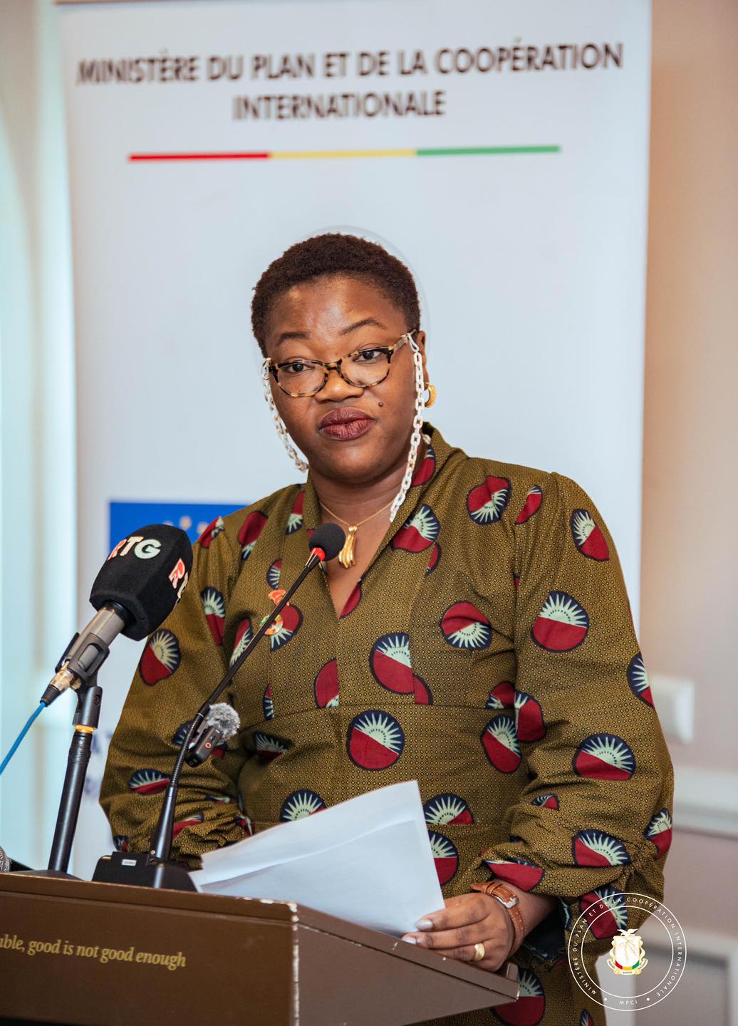 Mme Maniamba Kandé, Directrice Générale du BACUE