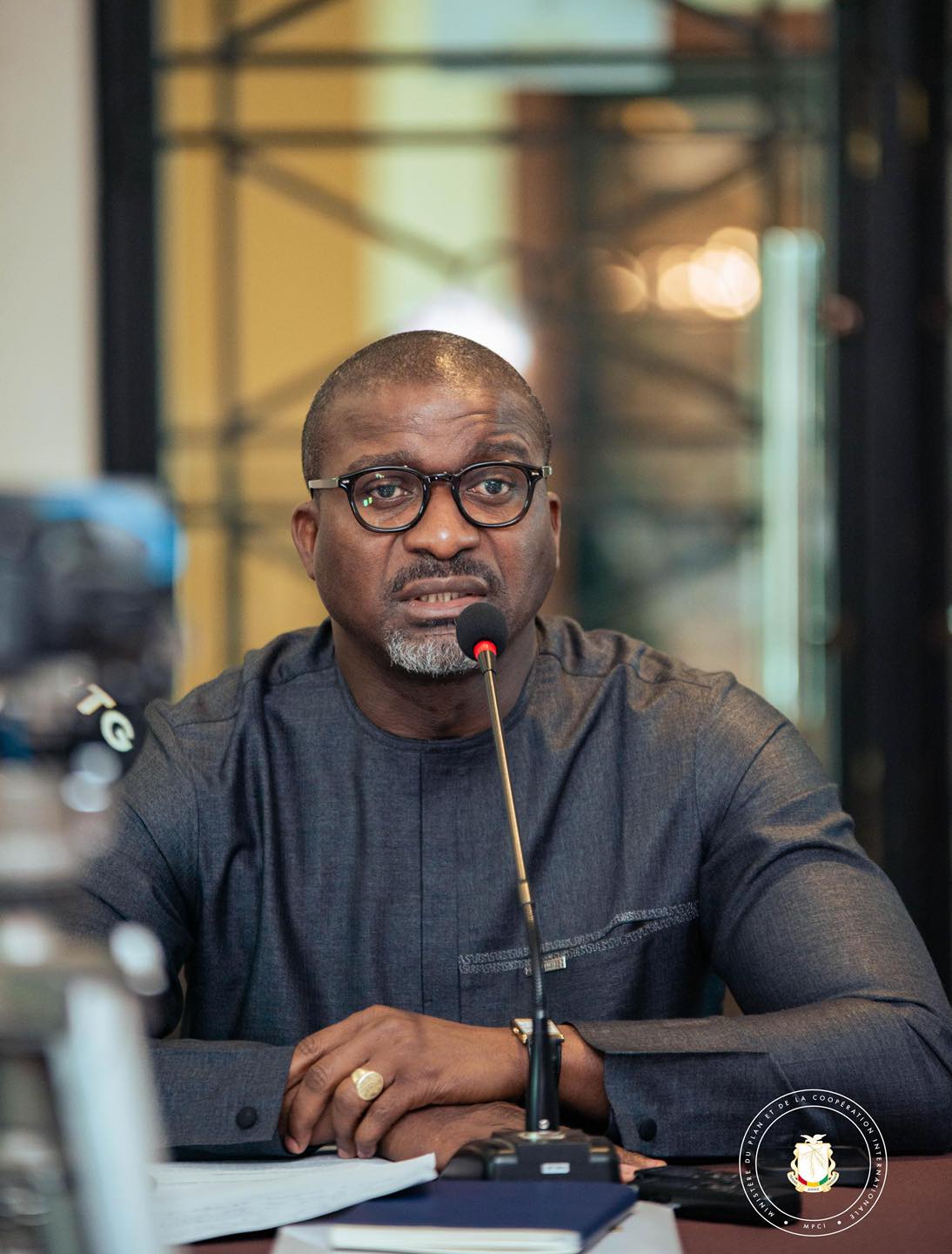 le Secrétaire Général du ministère du Plan et de la Coopération Internationale, Kabélé Soumah,