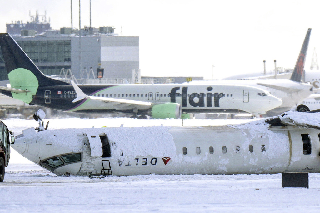 Accident d’un avion à Toronto : tous les passagers survivent
